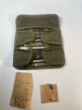 Vintage US Army Surgical Instrument Kit Minor Surgery Stainless Steel 9-577-650 picture