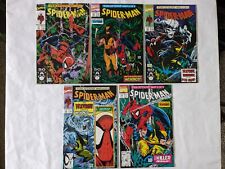 SPIDER-MAN : PERCEPTIONS Part 1-5 # 8-12 (1991) Great 5 Issue Story Wolverine picture