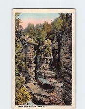 Postcard Table Rock Ausable Chasm New York USA picture