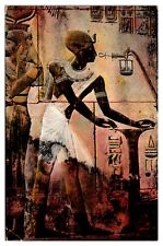ANTQ The Temple of Seti I, Abyos, Egypt Postcard picture