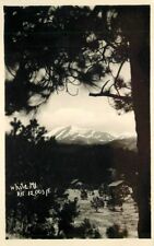 1920s White Mountain New Mexico Scenic RPPC real photo postcard 919 picture