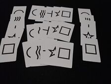 MARKED ESP CARDS Black Symbols 25 Cards Great for Mental Effects  picture