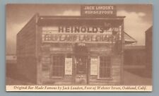 Original Bar Made Famous by Jack London Foot of Webster Street Oakland Postcard picture