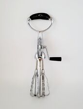 Flint Vintage Stainless Steel Handheld Eggbeater Mixer picture
