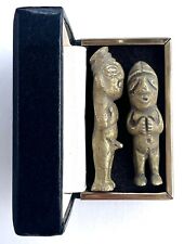 Anatomically Correct Peruvian Pachamama Pachapapa Fertility Idol Amulets Brass picture