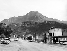 1957 Main Street Ouray Colorado Old Vintage Photo 8.5