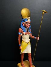 Amun RA statue God of sun and King of the Gods made from lime stone picture