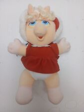 Miss Piggy Baby 1987 Muppet Babies Toys Toy Doll Dolls Jim Henson Vintage Plush picture