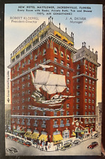 Vintage Postcard 1930-1945 Hotel Mayflower, Jacksonville, Florida (FL) picture