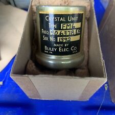 vintage rare old BLILEY CRYSTAL UNIT FM6 FROM HAM RADIO repair buyout  picture