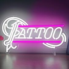 Tattoo Neon Sign Dimmable Tattoo Neon Light Led Neon Sign for Wall C-Tattoo picture