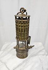 Antique Miner's Lamp - Brass, Wolf Safety Lamp Of America Inc. New York, USA picture