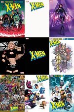 X-MEN #1 MARVEL CVR A-I SET OF ALL 9 COVERS/VARIANTS PRESALE 7/10/24 NEAR MINT picture