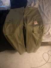 WWII US Paratrooper M42 Unreinforced Jump Trousers - Size 38 picture