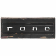 Ford Tailgate Metal Sign Wall Garage Mancave Barn Vintage Rustic Look picture