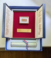 Authentic Wood Chip from Original Beam Independence Hall 1776 w/BOX & COA picture