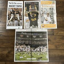 Tennessee Vols Baseball National Champions Newspaper Lot Knoxville News Sentinel picture