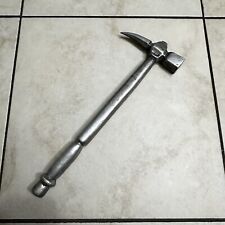 Antique Aluminum Hammer Large 16 Inch Unique Hand Forged picture