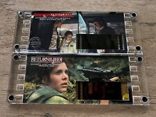 1995 Star Wars Authentic 70mm Film Frame Princess Leia Limited Lot of 2 Cells picture