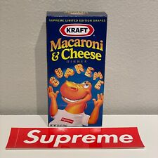 Supreme Kraft Macaroni (Mac) & Cheese - Limited w/ Supreme Sticker - Ships Fast picture