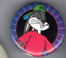 Old BUGS BUNNY 1993 pin button dated BASEBALL Cap pinback picture
