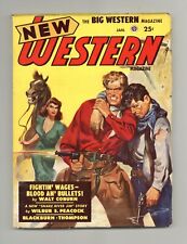 New Western Magazine Pulp 2nd Series Jan 1949 Vol. 19 #2 VF- 7.5 picture