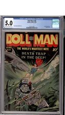 Doll Man 36 CGC 5.0 Torchy Backup Story. Lingerie Panel Quality Comics 1951 picture