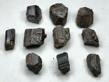 Red rutile crystals lot of (10 PC's) from zagi mountains, Pak. 