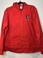 Red Vintage Mickey Mouse Jacket Size Large picture