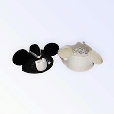 Disney Parks Mickey & Minnie Mouse Wedding Groom and Bride Ears Hat Vail Tuxedo picture