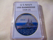 US NAVY - USS Bainbridge (CGN-25) Challenge Coin picture