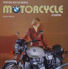 Vintage 1979 BMW Motorcycles Sales Booklet For the Joy of Riding Brochure R65 picture
