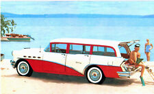 1956 Original Postcard Buick 69 Century Estate Wagon picture