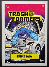 Dumb Mia 2023 Trashformers Transformers Parody Card #27b (NM) picture