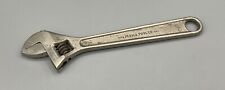 Vintage 1948 Plomb to Proto Transitional Logo 8” Adjustable Wrench #708 CLEAN picture