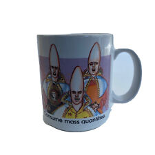 VINTAGE CONEHEADS SNL Coffee Mug Consume Mass Quantities 1991 Made in Taiwan picture