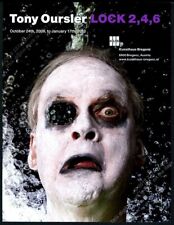 2009 Tony Oursler scary photo Austria gallery show vintage print ad picture