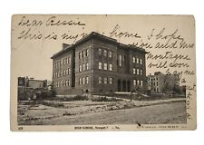 Newport News Virginia VA High School Postcard White Border Undivided c. 1900 picture