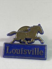 Louisville Horse Gold Tone Vintage Lapel Pin picture