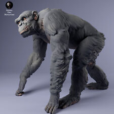 Breyer size artist resin companion animal figurine male chimpanzee walking picture