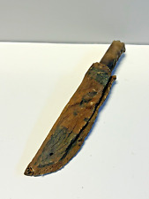 Antique Native American Indian Rawhide Sheath & Knife; Late 1800s-1910; Lot 6 picture