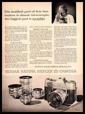 1961 Eastman Kodak Company Retina Reflex III 35mm Camera Vintage Print Ad picture