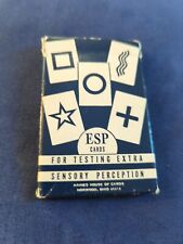 Vintage ESP  Cards For Testing Extra Sensory Perception picture