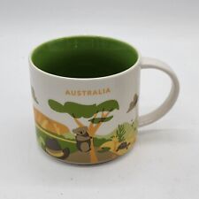 RARE 2017 Starbucks You Are Here Collection Australia 14oz Coffee Mug MINT picture