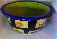 CUTE Halloween Candy BOWL Large Frankensteins Pumpkins Ghosts Cats Spiders Bats picture