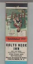 Matchbook Cover - New Jersey Restaurant - Colts Neck Inn Colts Neck, NJ picture