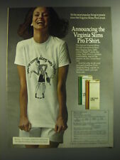 1974 Virginia Slims Cigarettes Ad - Announcing the Virginia Slims Pro T-Shirt picture