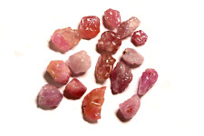 UNTREATED 50 Ct Myanmar Natural ruby rough loose Gemstone 20 Pcs picture