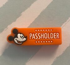 Walt Disney World WDW Annual Passholder Orange Magic Band Slider Discontinued picture