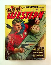 New Western Magazine Pulp 2nd Series Apr 1948 Vol. 17 #1 VG- 3.5 picture